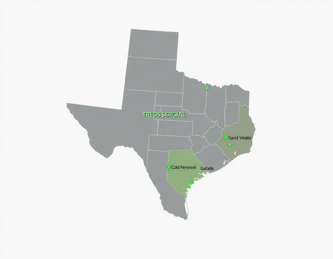 Mold Removal Service Areas Map